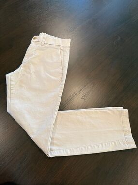 GAP Straight Chinos in Off-White